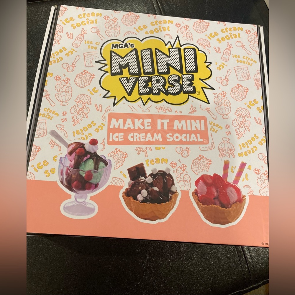 MGA's Mini Verse Ice Cream Social Set NEW